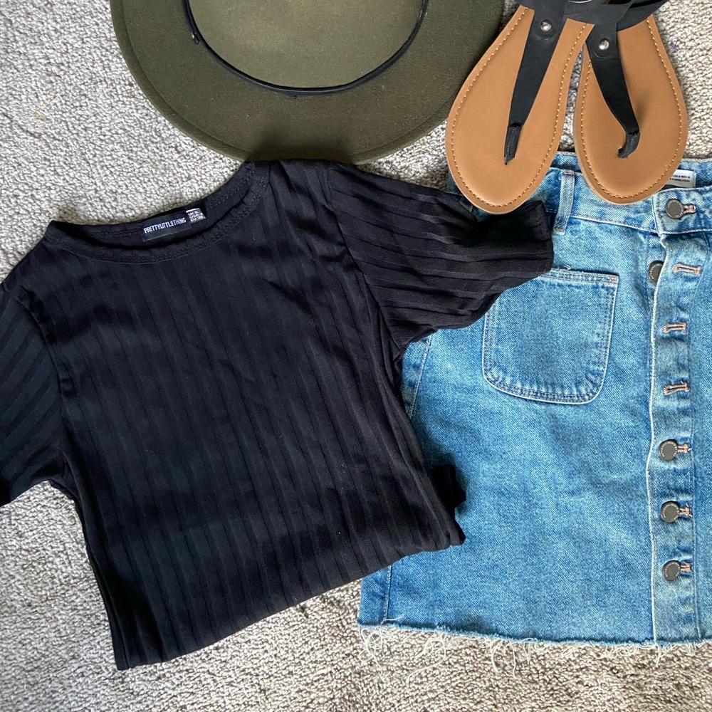 Black stylish shirt